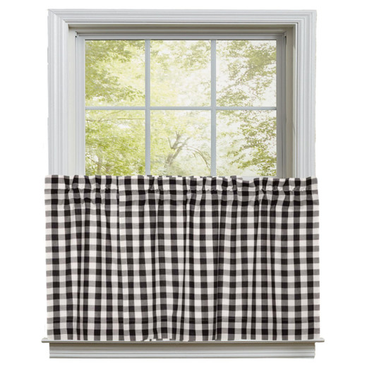 Annie Buffalo Check Black Tiers - 72x24