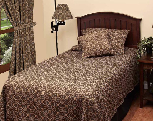 Marshfield Jacquard Black Bedding Collection