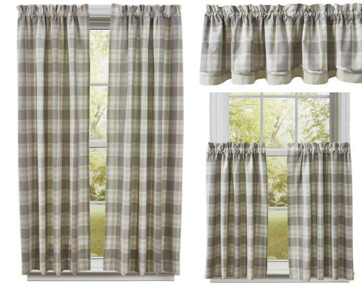 Weathered Oak Curtain Collection