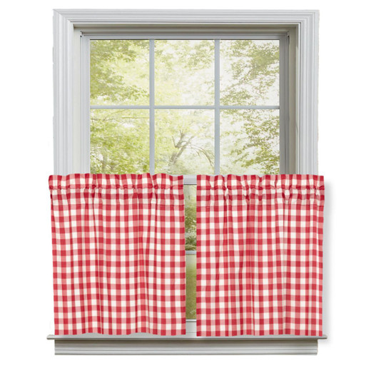 Annie Buffalo Check Red Tiers - 72x24