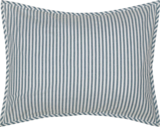Sawyer Mill Blue Ticking Stripe Sham - Standard