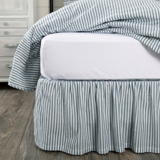 Sawyer Mill Blue Bed Skirt