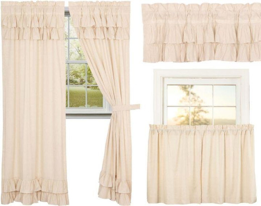 Simple Life Flax Natural Curtain Collection