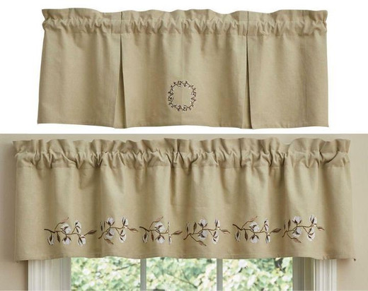 Cotton Wreath Curtain Collection