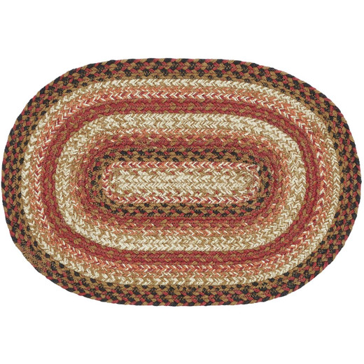 Ginger Spice Jute Table Runner - Oval - Country Village Shoppe