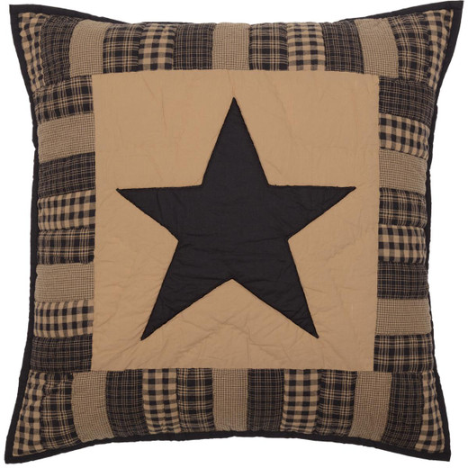 https://cdn11.bigcommerce.com/s-tfdhmk/products/20664/images/154861/Black-Check-Star-Pillow-Sham-Euro-Quilted-840528173288_image1__61443.1667557906.520.520.jpg?c=2