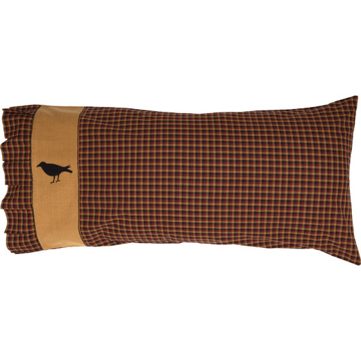Heritage Farms Crow Pillowcases - King Set of 2