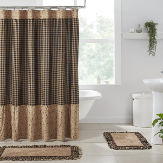 Maisie Ruffled Shower Curtain