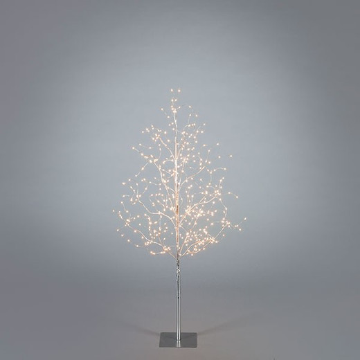 Indoor/Outdoor LED Tree - Electric Silver