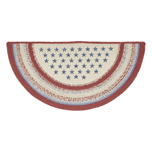 Celebration Jute Half Circle Rug