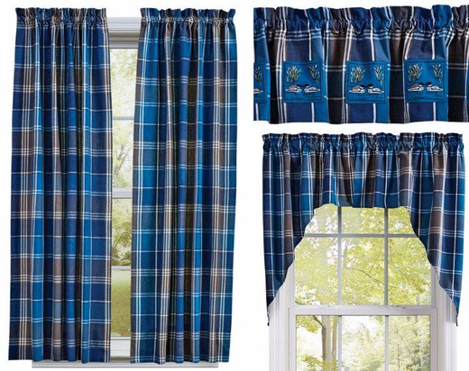 Rainy Lake Curtain Collection