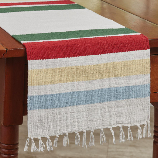 Camp Stripe Decorative Dishtowels - Set of 2 - Country Village Shoppe