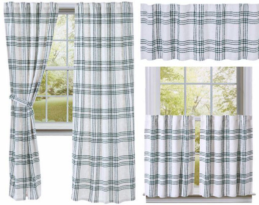 Pine Grove Plaid Curtain Collection