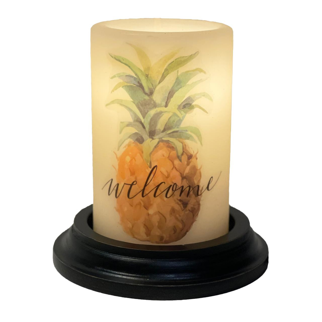 Candle Sleeve - Welcome Pineapple