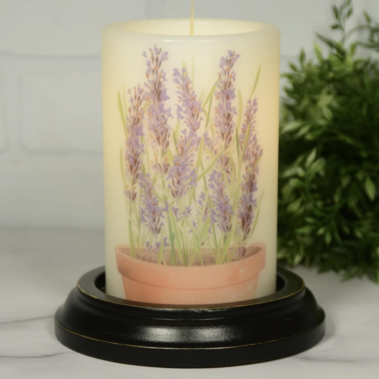 Candle Sleeve - Lavender In Pot Vanilla