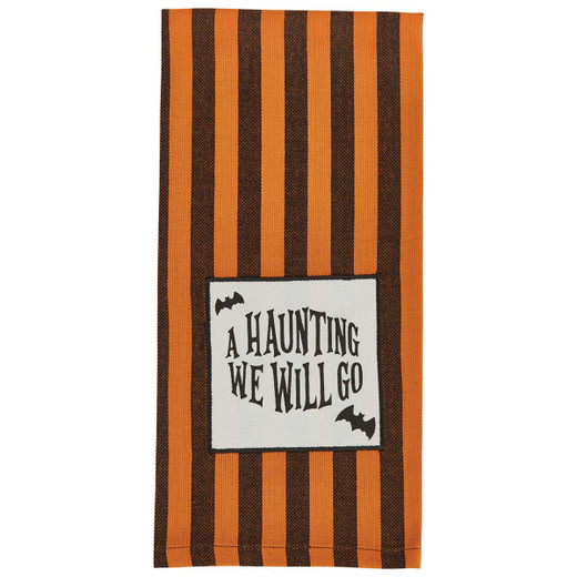 Haunting We Will Go Dishtowels Set of 2 Country Village Shoppe