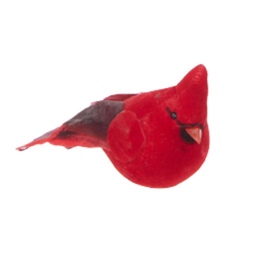 Clip-On Cardinal Ornaments - 4.5" Set of 6