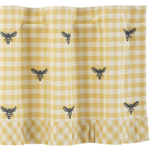 Buzzy Bees Ruffled Valance - 60x18