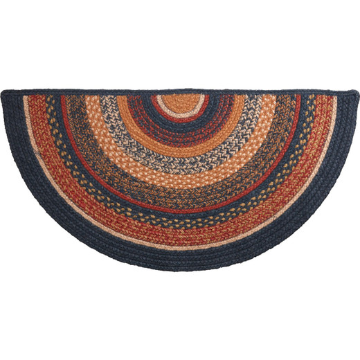 Stratton Jute Half Circle Rug - Country Village Shoppe
