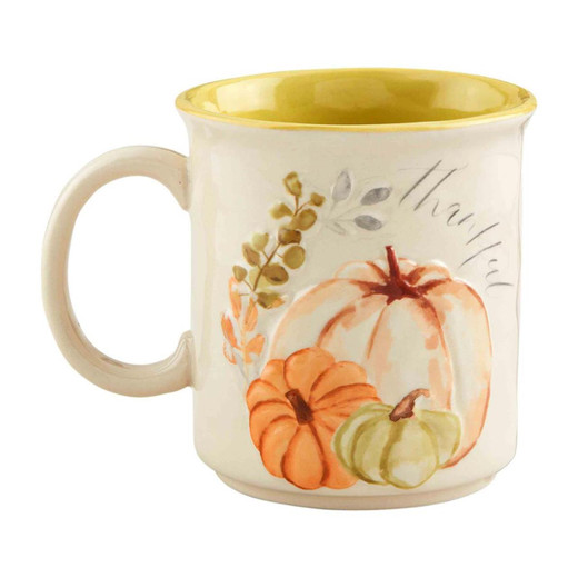 Thankful Pumpkin Mug - 21oz - FINAL SALE - NO RETURNS