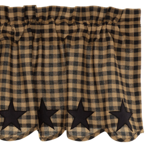Black Star Valance - 60x16