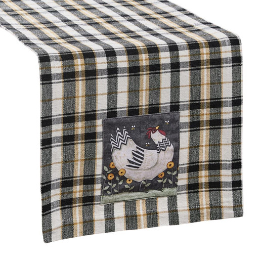 My Little White Hen Table Runners