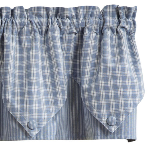 Stafford Dusk Valance - Lined Point 72x15