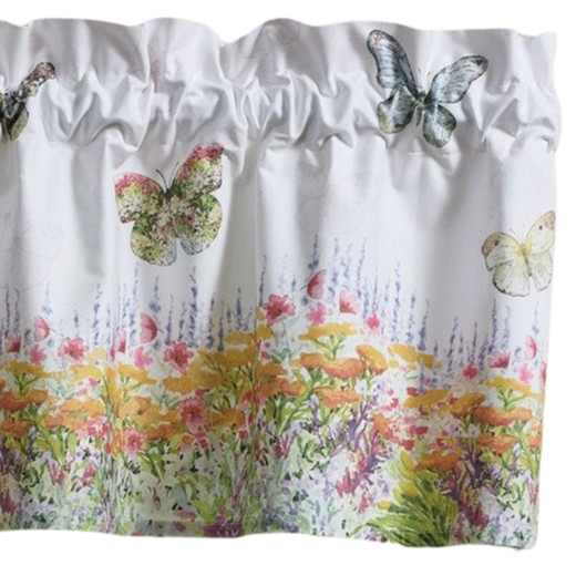 Garden Butterflies Valance - 60x14