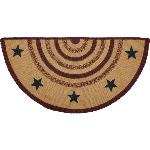 Potomac Jute Half Circle Rug - 16.5x33
