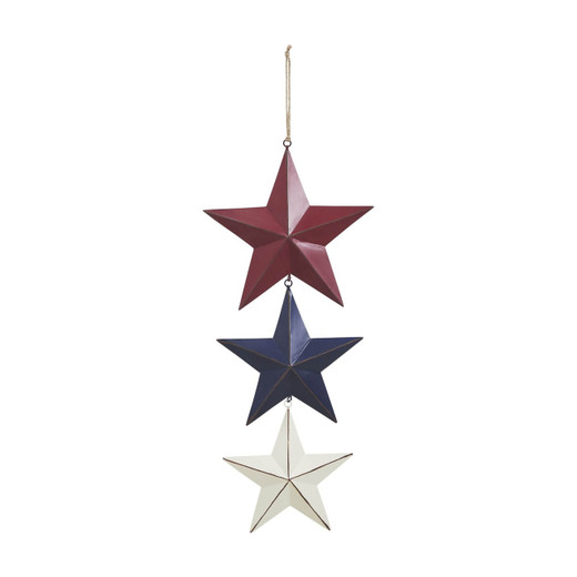 Metal Stars Wall Hanging - 8x20