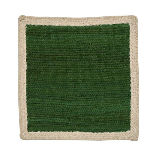 Dune Green Placemats - Square Set of 2