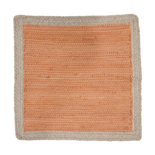 Dune Peach Placemats - Square Set of 2