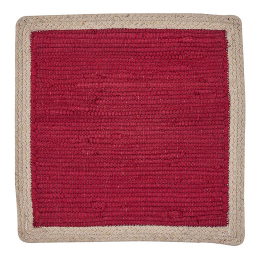 Dune Merlot Placemats - Square Set of 2