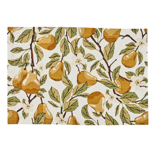 Golden Pear Placemats - Set of 6