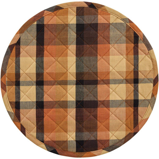 Let's Go Pickin' Placemats - Round Quilted Set of 2 15"