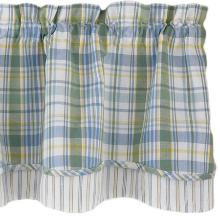 Sarasota Valance - Lined Layered 72x16