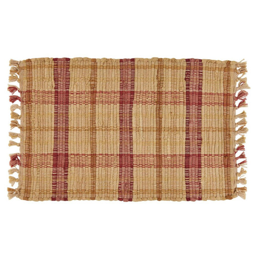 Persimmon Placemats - Chindi Set of 6