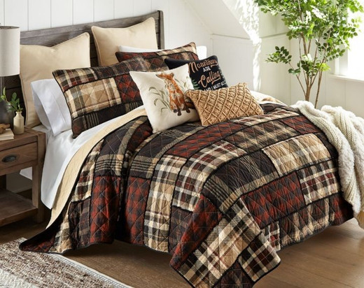 LJ Plaid Bedding Collection