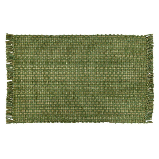 Tweed Placemats - Loden Green Set of 6