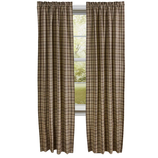 Plains Plaid Lined Panels - 72x84