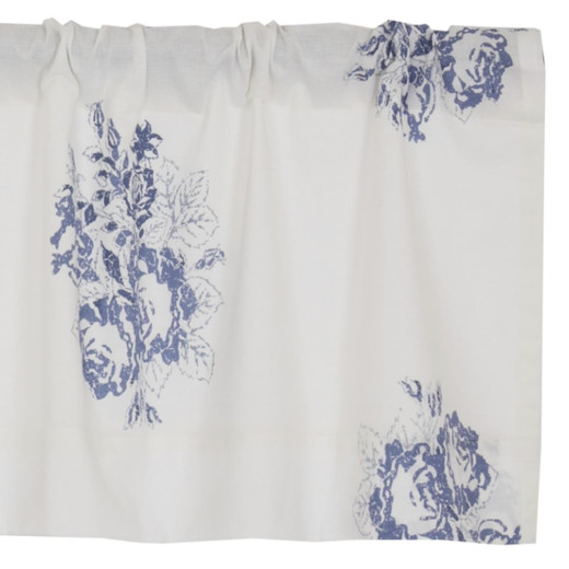 Lydia Blue Valance - 72x16