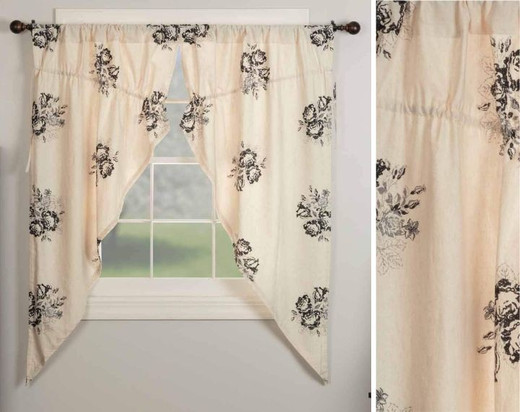Lydia Black Curtain Collection