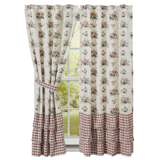 Rosehill Cottage Ruffled Panels - 72x63