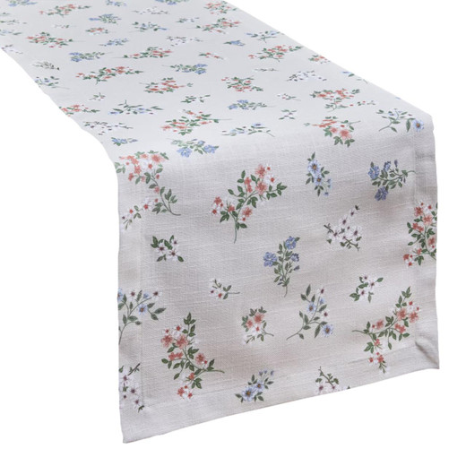 Backyard Flowers Table Runners