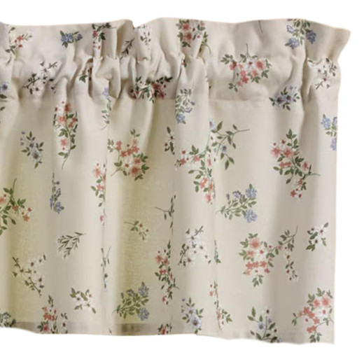 Backyard Flowers Valance - 60x14