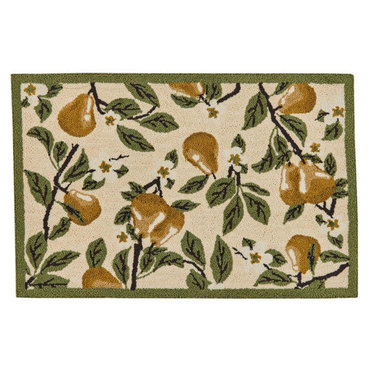 Golden Pear Hooked Rug - Rectangle 24x36 - Country Village Shoppe