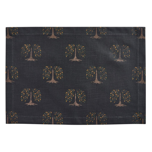 Willow Trees Print Placemats - Set of 6