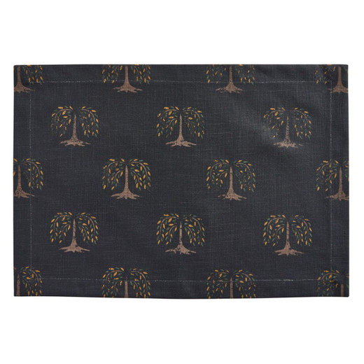 Willow Trees Print Placemats - Set of 6