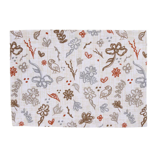 Neutral Nature Placemats - Set of 6