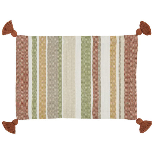 Terra Stripe Placemats - Set of 6